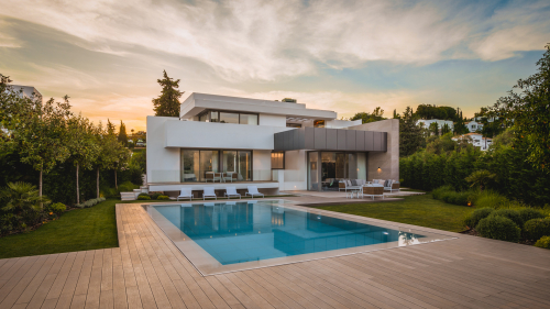 Villa Independiente con un Diseño Elegante y Cálido en El Paraíso