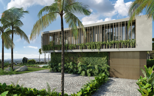 Villa Ebony: Villa de Obra Nueva con Vistas al Mar, cerca del colegio internacional en Sotogrande – Diseño de Lago Architects